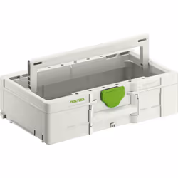 Festool SYS3 TB L 137, Boîte à outils, Vert, Blanc, 13,2 L, 40 kg, 296 mm, 508 mm