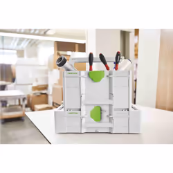 Festool SYS3 TB L 137 Boîte à outils Vert, Blanc