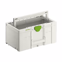 Festool SYS3 TB L 237, Boîte à outils, Vert, Blanc, 27,4 L, 40 kg, 296 mm, 508 mm