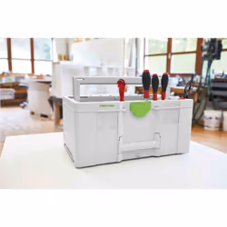 Festool SYS3 TB L 237 Boîte à outils Vert, Blanc