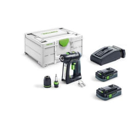 Perceuse-visseuse sans fil c 18 hpc 4,0 I-Plus - 576435 - Festool