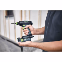 Festool Akku-Bohrschrauber T 18+3-Basic 1500 tr/min Noir, Bleu - Vue supplémentaire 4