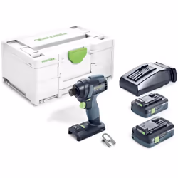 Description générale La visseuse à chocs sans fil TID 18 HPC de Festool est un concentré de puissance compact, équipée d'un m ...