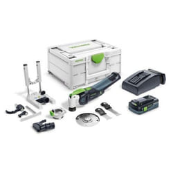 Outil oscillant vecturo osc 18 hpc 4,0 EI-Set Festool avec 1 batterie 18V 4.0Ah - chargeur - accessoires - Systainer - 576593