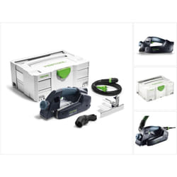 Ehl 65 EQ-Plus Rabot à main 720 w 65 mm + Coffret de transport systainer ( 576601 ) - successeur de 574557 - Festool