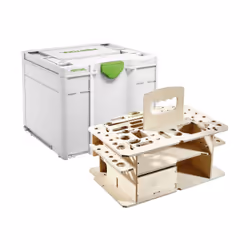 Festool SYS3 HWZ M 337, Boîte à outils, Vert, Blanc, 32,4 L, 40 kg, 296 mm, 396 mm