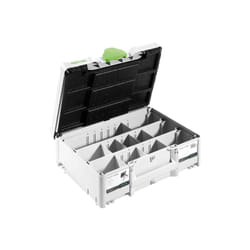Festool Systainer T-LOC SORT-SYS3 M 137 Boîte de rangement Rectangulaire Plastique Noir, Vert, Blanc