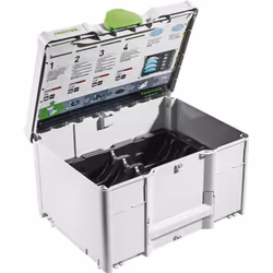 Description générale Le Systainer Festool SYS-STF D 150 4S est conçu pour optimiser le stockage et l'organisation des abrasif ...