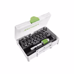 Festool SYS3 XXS CE-PZ BHS 60, 15 pièce(s), Cruciforme, PZ 1, PZ 2, PZ 3, 25 mm