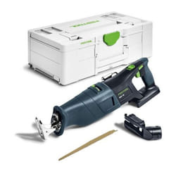 Scie sabre sans fil 18V (Solo) en coffret rsc 18 EB-Basic Festool 576947
