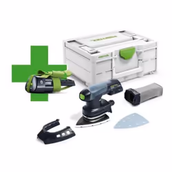 Description générale La ponceuse sans fil Festool DTSC 400-Basic offre une liberté de mouvement inégalée grâce à sa conceptio ...