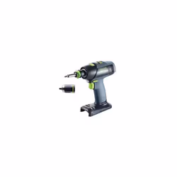 Description générale La perceuse-visseuse sans fil Festool T 18+3-Basic est un outil puissant et polyvalent, conçu pour offri ...