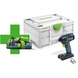 Visseuse à choc sans fil tid 18 Basic avec 1x batterie 4,0 Ah en Systainer - Festool