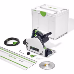 La TS55REBQ-Plus de Festool est considérée comme l'une des meilleures scies plongeantes conçue à ce jour, elle est livrée ave ...