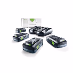 Festool Energy set SYS 18V 4x4,0/TCL 6 DUO Ensemble de batterie et de chargeur