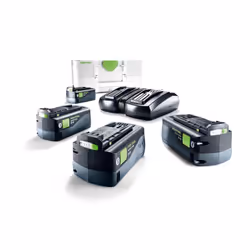 Festool Energy set SYS 18V 4x5,2/TCL 6 DUO Ensemble de batterie et de chargeur