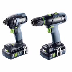 Ensemble d'outils Festool TID 18 HPC 4,0 I-Set T18; 18 V; 2x4,0 Ah akum accu. - Vue supplémentaire 6