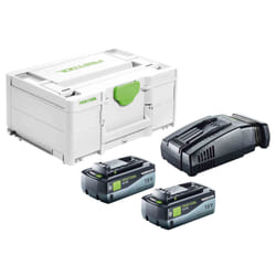 Festool Energy set SYS 18V 2x8,0/SCA16 Ensemble de batterie et de chargeur