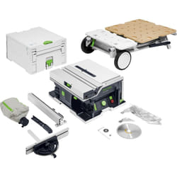 Scie circulaire de table sans fil csc sys 50 EBI-Basic-Set ø 168 mm - 577371 - Festool