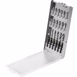 Description générale Ce coffret Festool BKS SYS3 D3-8 K CE/W contient 6 forets hélicoïdaux courts et 12 embouts, optimisés po ...