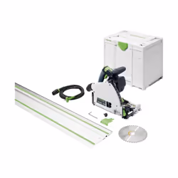 Description générale La scie plongeante 1500 W TS 60 KEBQ-Plus-FS de Festool est un outil de référence en matière de sciage,  ...