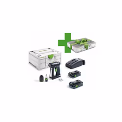 Festool 18 V Perceuse-visseuse sans fil C 18 HPC 4,0 I-Plus Organizer Edition - 577427 Numéro d'article : 577427 EAN : 401454 ...