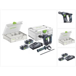 Festool - bhc 18 hpc 4,0 I-Plus Organizer Edition ( 577430 ) Marteau perforateur sans fil 18 v 25 Nm 1,8 j sds Plus Brushless + 2x batterie 4,0 Ah +