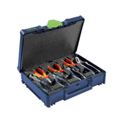 Festool SYS3 M 112 ZA Jeu de pinces en bleu Systainer 7 Pcs.