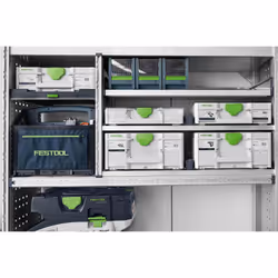 Festool SYS3 T-BAG M Noir, Bleu, Vert Textile - Vue supplémentaire 7