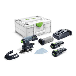 Multisander sans fil Festool DTSC 400 3,0 I-Set;  18 V; 2x3,0 Ah accu.