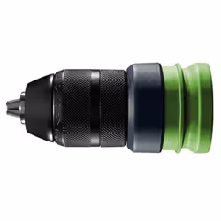 Festool Mandrin de serrage rapide KC 13 KHC, Mandrin sans clé, 1,5 mm, 1,3 cm, Métal, Noir, Vert