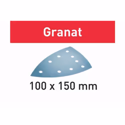 Abrasif STF Delta/9 Grain 80 Granat FESTOOL - 50 pièces - 577544