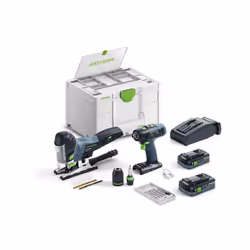 Ensemble d'outils Festool T 18+3/PSC 420 HPC I-Set;  18 V; 2x4,0 Ah accu.
