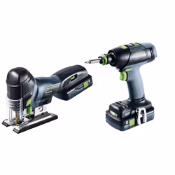 Ensemble d'outils Festool T 18+3/PSC 420 HPC I-Set;  18 V; 2x4,0 Ah accu.