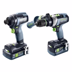 Ensemble d'outils Festool TID 18 5,0/4,0-Set TPC 18/4; 18 V; 5,0 Ah + 4,0 Ah accu. - Vue supplémentaire 5