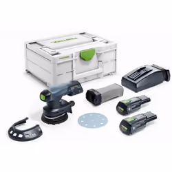 Description générale La ponceuse excentrique hybride Festool ETSC 125 3,0 I-Plus est un outil électrique professionnel, léger ...