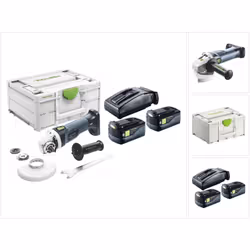 Description générale La meuleuse d'angle sans fil AGC 18-125 de Festool est une solution puissante et robuste pour le tronçon ...