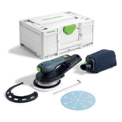 Festool ETSC 2 150-Basic Ponceuse à disque 10000 tr/min Noir, Vert