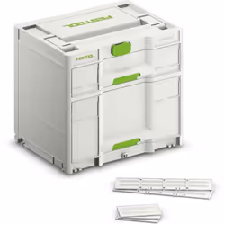 Description générale Le Sortainer³ SYS3-SORT/2 M 337 de Festool est une solution pratique et efficace pour organiser vos acce ...