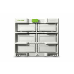 Festool Systainer³ Rack SYS3-RK/6 M 337-Set