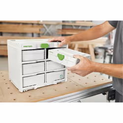 Festool Systainer³ Rack SYS3-RK/6 M 337-Set