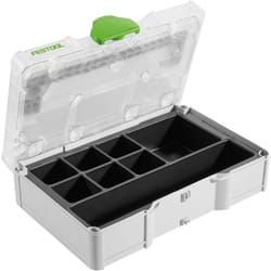 Systainer SYS3 s 76 tra uni Mallette à outils 265 x 171 x 76 mm ( 577819 ) pour petites pièces et accessoires - Festool