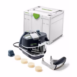 Plaqueuse de chants FESTOOL CONTURO KA 65-Plus + Plateau de guidage - 577836