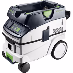 DESCRIPTION GÉNÉRALE Le CLEANTEC CTM 26 EI est un aspirateur mobile polyvalent, idéal pour les chantiers et les ateliers. Ave ...