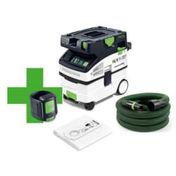 Ctm midi i ct-f cleantec Aspirateur mobile 15 l Staubkl. m ( 578034 ) + Bluetooth Fernbedienung - Festool