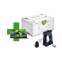 Description générale La perceuse-visseuse à accu Festool CXS 18-Basic-3,0 est un outil léger et compact qui offre une puissan ...