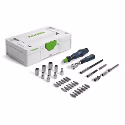 Festool 578112, 2,2.5,3,4,5,6 mm, 9 pièce(s), Marine, Acier inoxydable, 1/4"