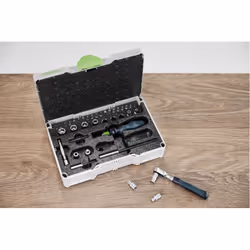 Festool 578112 clé à cliquet 2,2.5,3,4,5,6 mm 9 pièce(s)