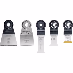 Parfaitement équipé pour les applications les plus diverses. Ce kit se compose de 5 lames différentes pour scier les matériau ...