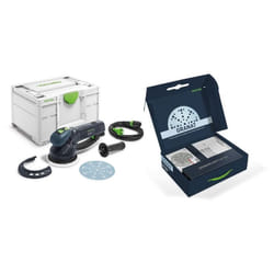 Ponceuse excentrique à engrenages Festool RO150 feq GR-Set p rotex y compris kit d'abrasifs